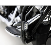 Engine Guard Mount — Black, Universal