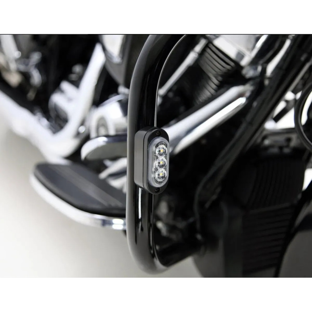 Engine Guard Mount — Black, Universal