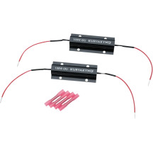 Aluminum Load Equalizers — 12V, 100W, 6Ω, Black