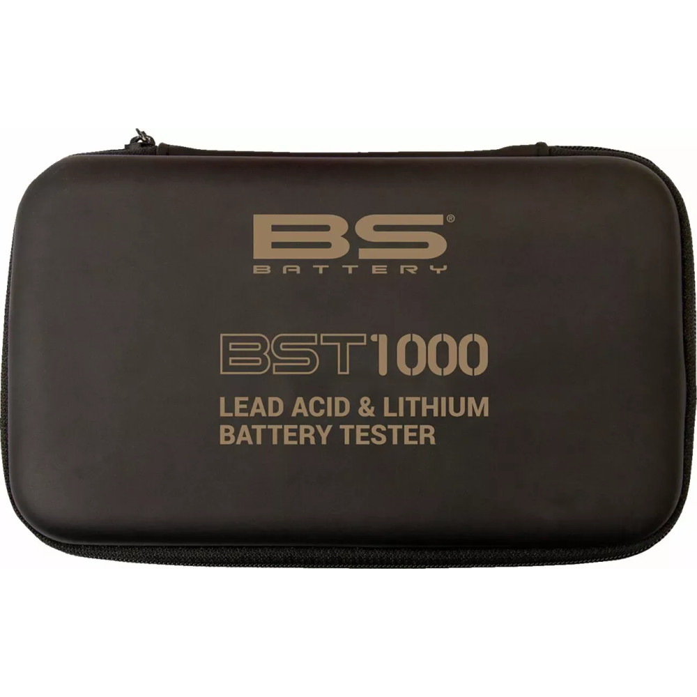 BST 1000 Probador de baterías de plomo y litio — 12V, Rojo
