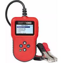 BST 1000 Probador de baterías de plomo y litio — 12V, Rojo