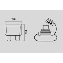 Plug-In Fuses — 5 A, standard, 50 pack