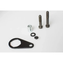 Cigarette Lighter Socket Bracket M8 — Black, M8 screws 40/50 mm