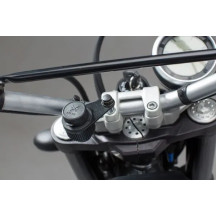 Cigarette Lighter Socket Bracket M8 — Black, M8 screws 40/50 mm