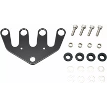 Mounting Bracket — Handlebar, speedometer/tachometer, front, black