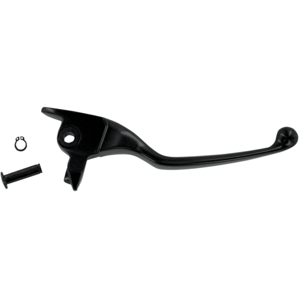 Wide Blade Replacement Brake Lever — hydraulic, matte black