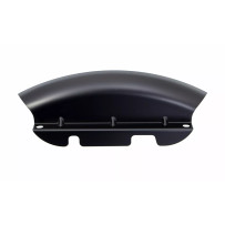 Deflector de viento para la tija triple inferior — Cromo