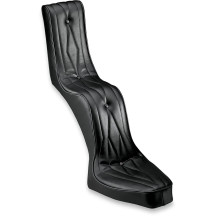 King and Queen Vinyl Seat — 81.5 cm (32") , Black