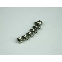 Titanium Screws — M6 x 12, 6 pack