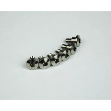 Titanium Screws — M6 x 14, 6 Pack