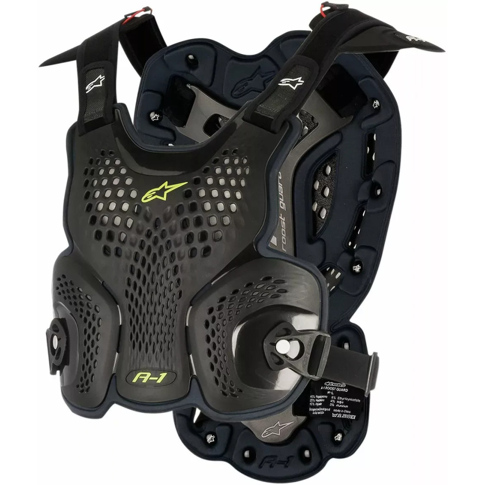 A-1 Roost Guard — M/L, EN 1621-2:2014 Level 1, Black