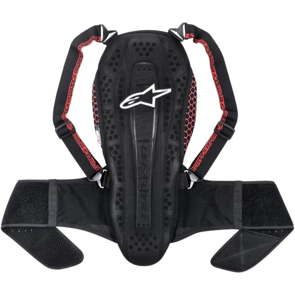 Nucleon KR-2 Protector de Espalda — L, Nivel 2 EN 1621-2:2014, Negro