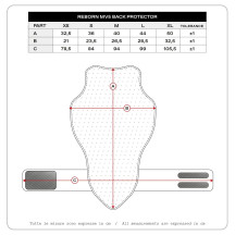 Reborn MV5 Back Protector — M, Black