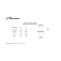 Protectores de rodilla Juvenil Bionic Plus — S/M, Negro