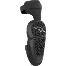 Youth Bionic Plus Knee Protectors — L/XL, Youth, Black
