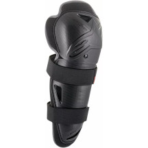 Youth Bionic Action Knee Protector — One Size, Black, Red