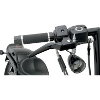 Custom Lever Set — Brake & Clutch, Black Satin