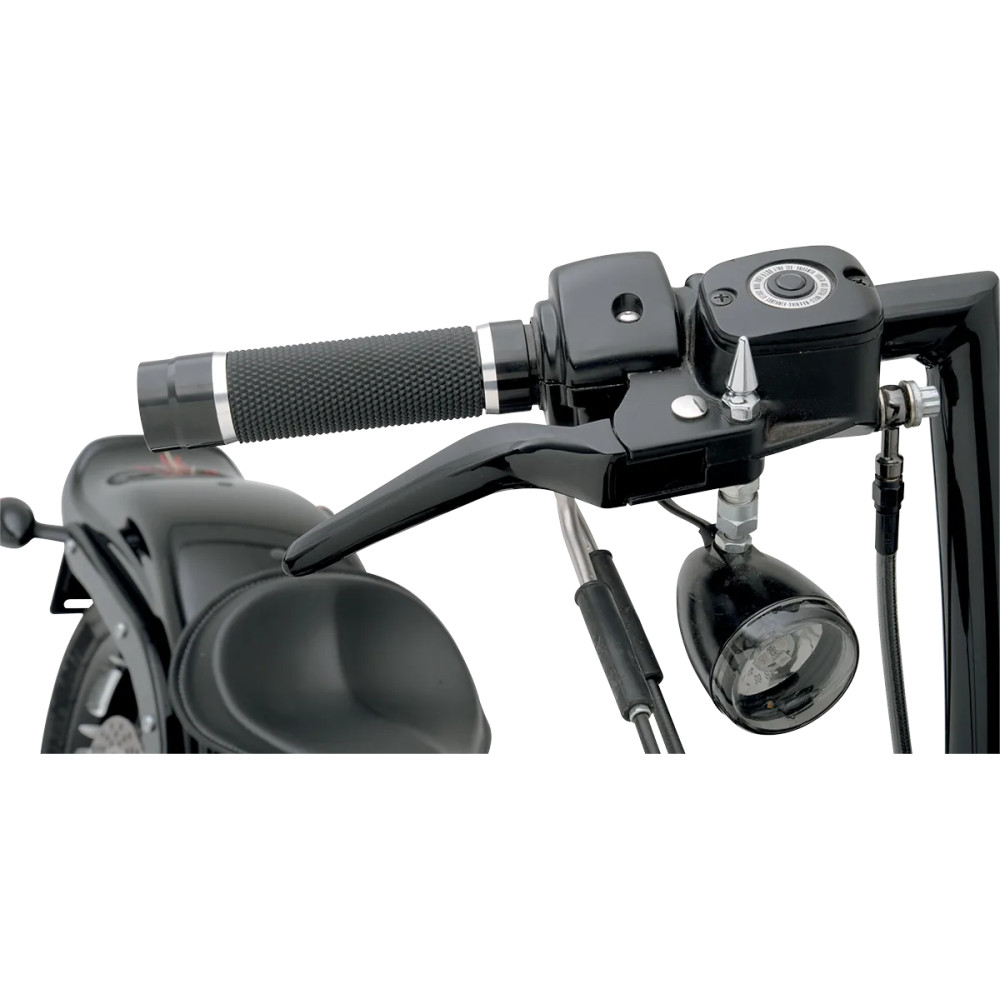 Custom Lever Set — Brake & Clutch, Black Satin