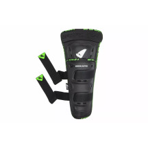 Mokaite Knee/Shin Guard — One Size, Black, Green