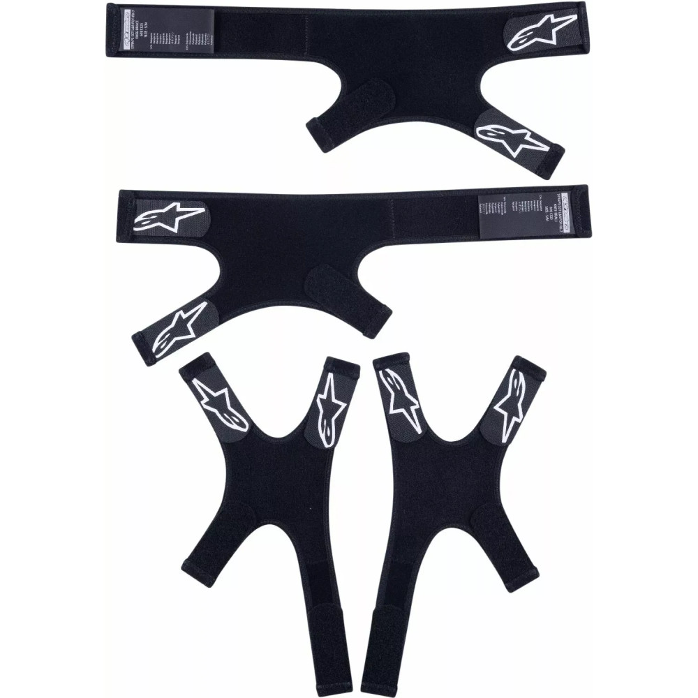 RK-7 PLASMA X-STRAP Replacement Set — S/M, Black