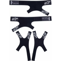 RK-7 PLASMA X-STRAP Replacement Set — L/XL, Black