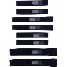 RK-7/10 Series PLASMA Knee Brace Single Strap Set — Size S/M, Supertech RK-10 & RK-7 Plasma, Black