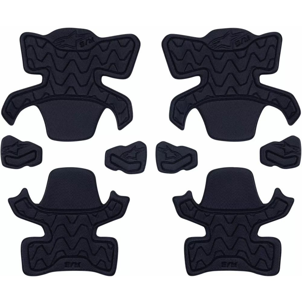 RK-1 PLASMA Frame Padding Replacement Set — L/XL, Black