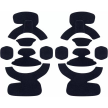 RK-10 PLASMA Frame Padding Replacement Set — Size S, Black, Supertech RK-10 Plasma