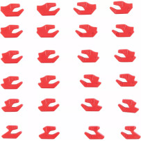 RK-7 PLASMA Extension Stop Replacement Kit — Orange