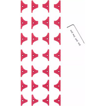 RK-1 Extension Stop Replacement Kit — Orange, Set