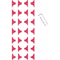 RK-1 Extension Stop Replacement Kit — Orange, Set