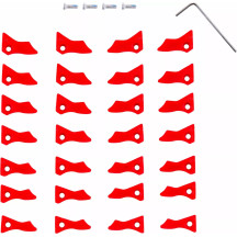 RK-10 Extension Stop Replacement Kit — Orange