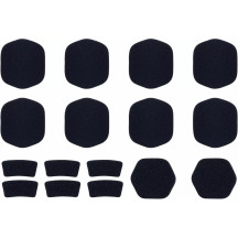 RK Series Knee Brace Hinge Padding Replacement Kit — Supertech RK-10 Plasma, Black