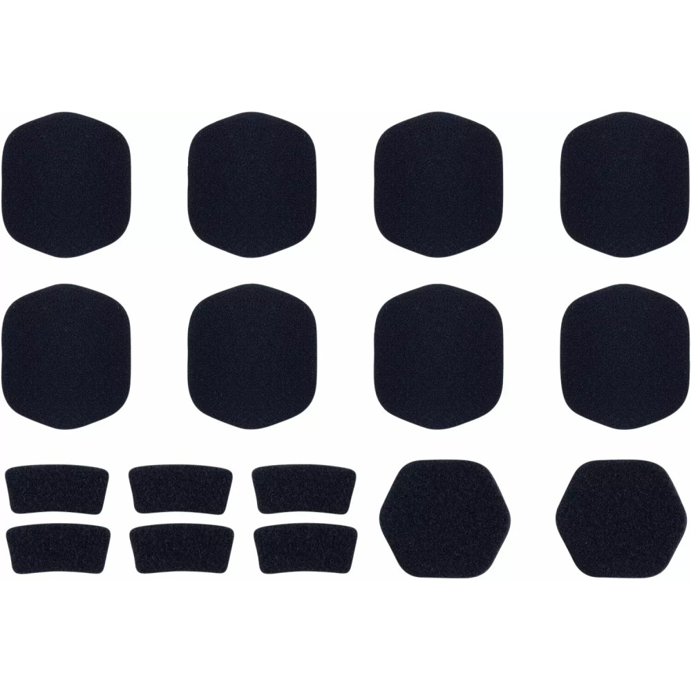 RK Series Knee Brace Hinge Padding Replacement Kit — Supertech RK-10 Plasma, Black