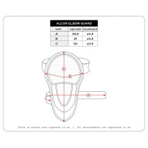 Alcor Elbow Guard — One Size, Black