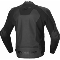 Faster v3 Leather Riding Jacket — Size 56, Black