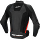 Chaqueta de piel Missile v3 Airflow — Talla 50, Corte sport, Negro