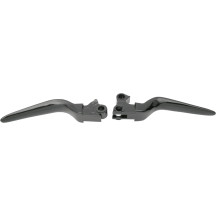 Custom Lever Set — Brake & Clutch, Black Satin