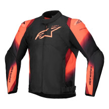 T-SP 1 v2 Waterproof Riding Jacket — 2XL, Black, Red