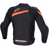 T-GP R v4 Jacket — 2XL, Black/Red, Sport fit