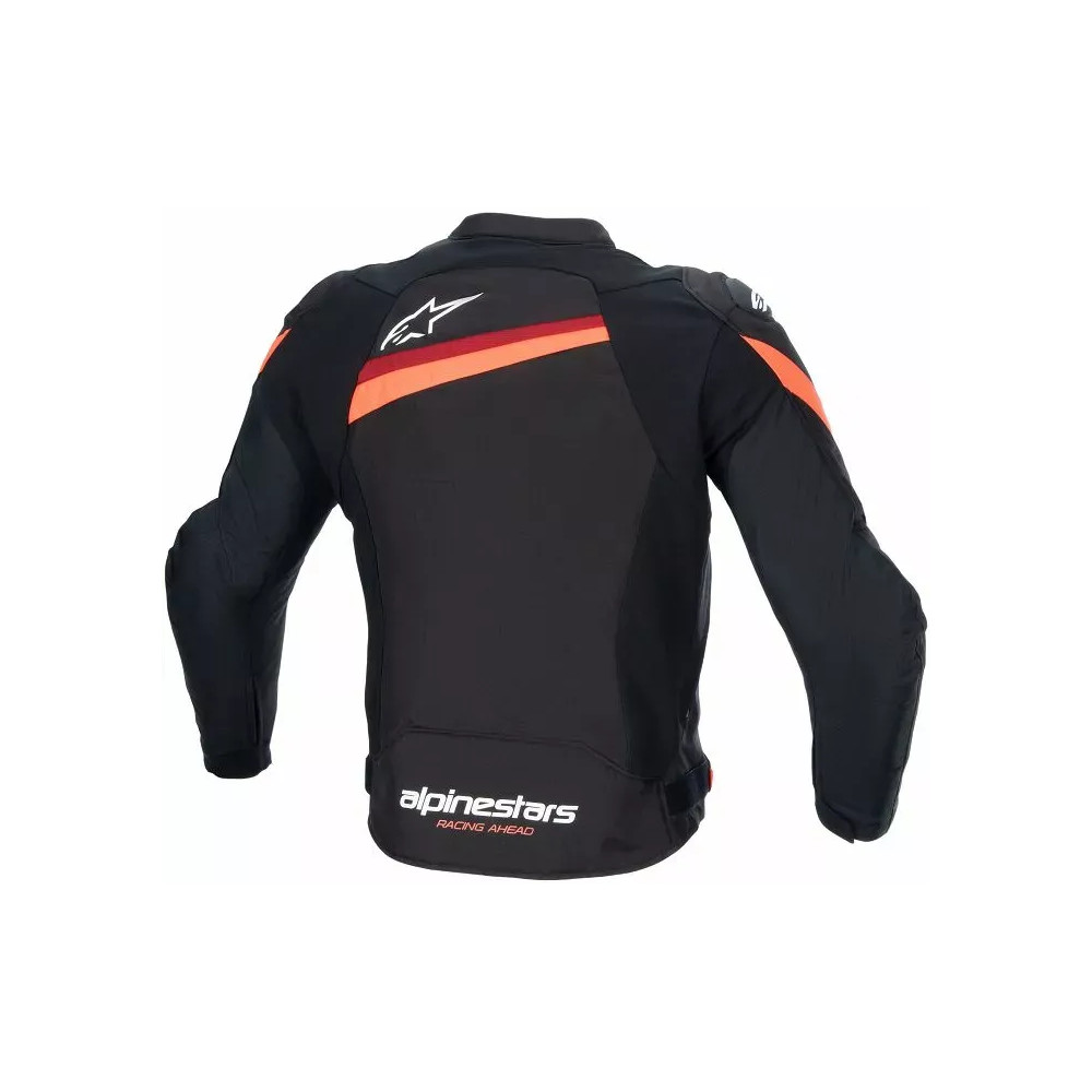 T-GP R v4 Jacket — 2XL, Black/Red, Sport fit