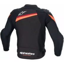 Chaqueta T-GP R v4 — 4XL, Ajuste deportivo, Negro/Rojo
