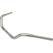 1-1/4" Buffalo Bar Handlebar — 32 mm (1-1/4"), 84 cm (33"), 25.4 mm (1"), Chrome