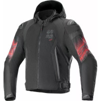 Zaca Air Venom Chaqueta — L, Negro/Rojo