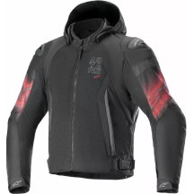 Chaqueta Zaca Air Venom — XL, Preparada para Tech-Air®, Negro/Rojo