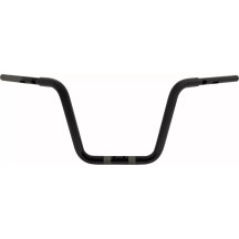 Manillar Touring 1-1/4" — 30,5 cm de altura, 91 cm de ancho, Negro brillo