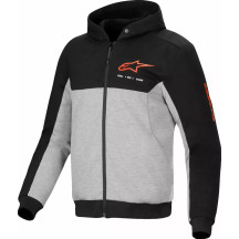 Chrome v2 Sport Hoodie — L, sport fit, gray