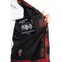 Motoshirt Jacket — M, 115 cm chest, 69 cm sleeve, Red