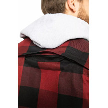 Motoshirt Jacket — Size L, Chest 119 cm, Sleeve 70 cm, Red, Regular fit