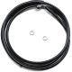 Línea de embrague hidráulica de acero inoxidable — 183,5 cm, +51 mm (2")